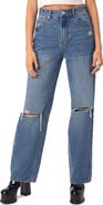 EDIKTED Lori High Waist Ripped Jeans