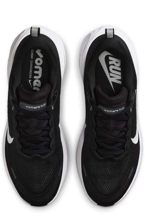 Nike Vomero Plus Rubber-trimmed Mesh Sneakers In Black
