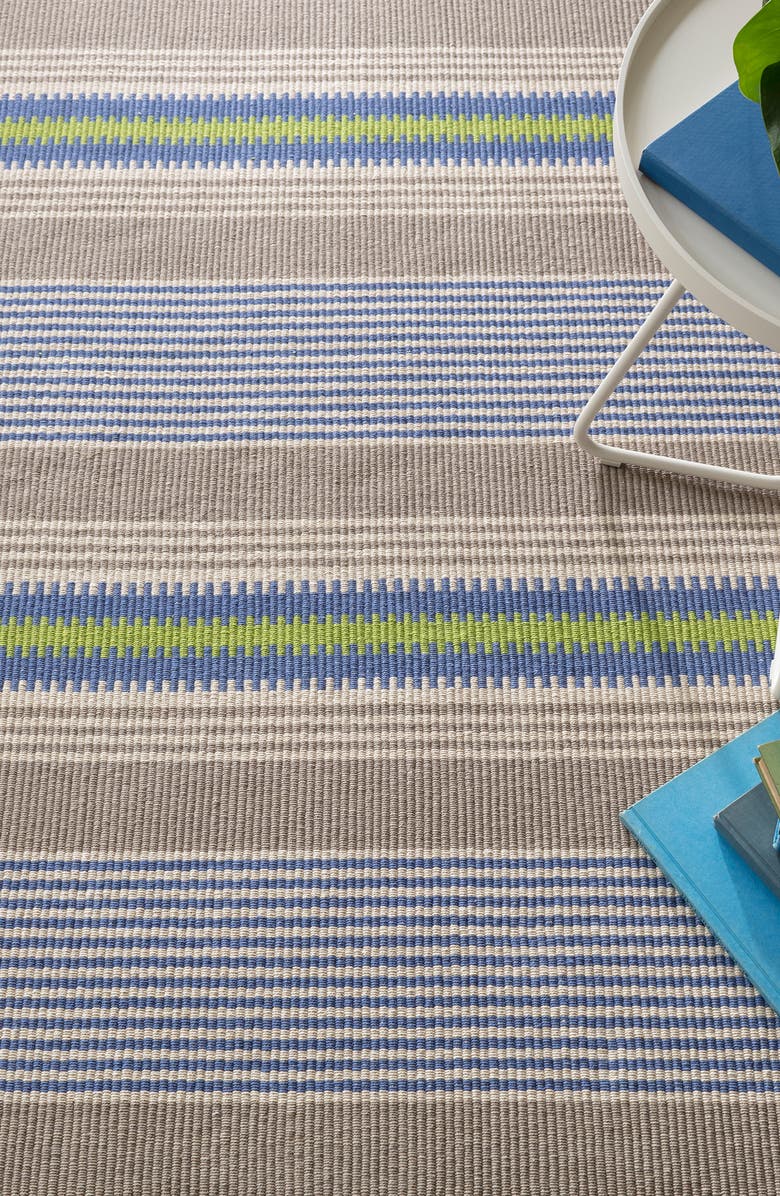 Dash & Albert York Stripe Woven Cotton Rug, Alternate, color,