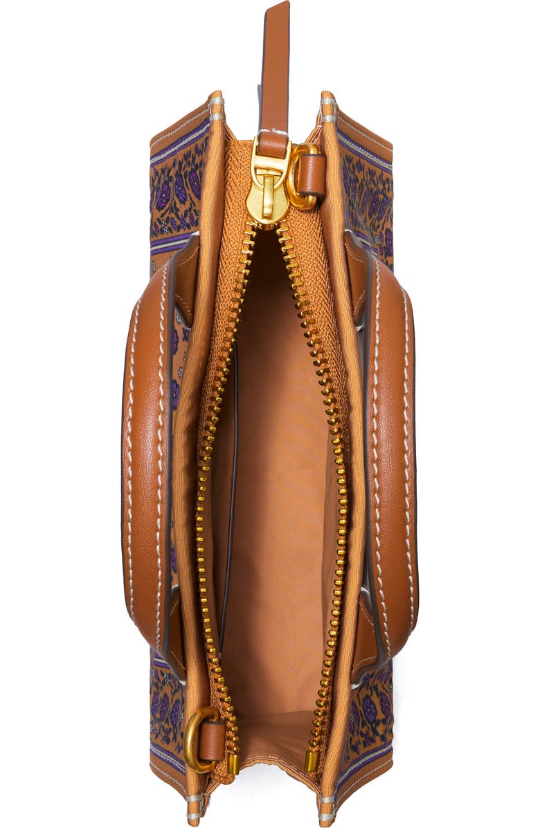 Tory Burch Mini Ella Floral Print Tote, Alternate, color,