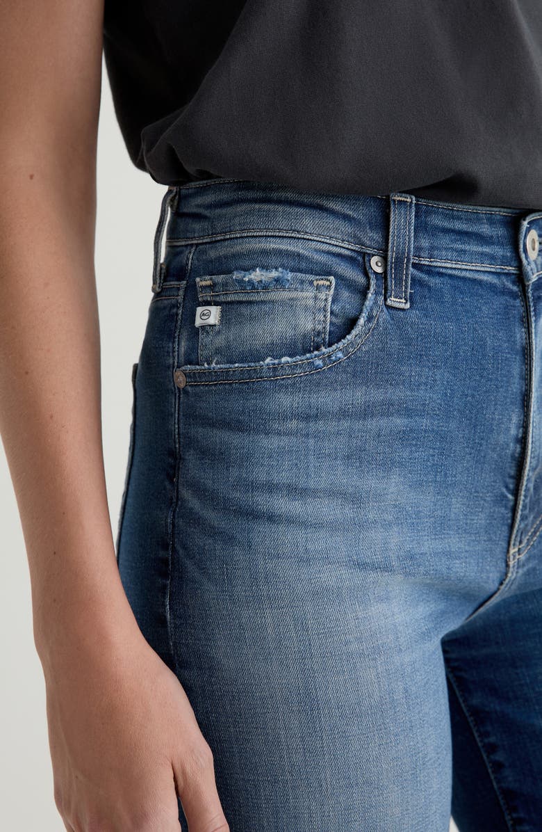 AG Kora High Waist Wide Leg Jeans, Alternate, color, Fable