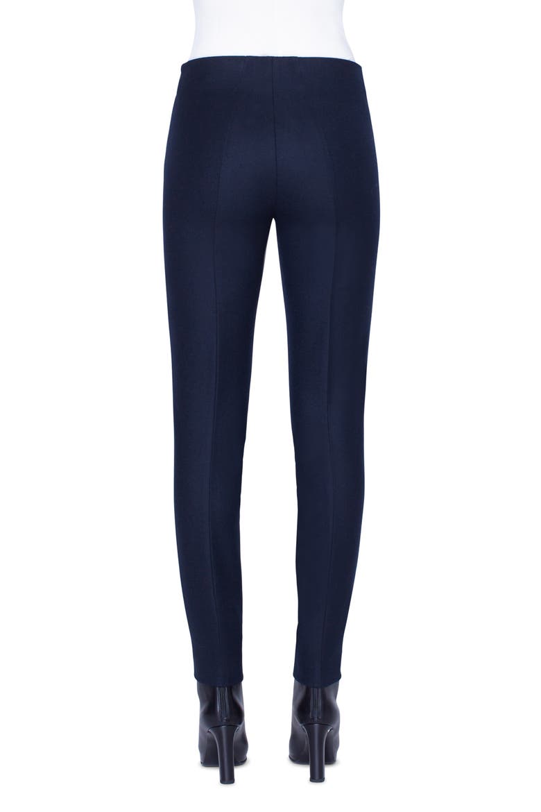 Melissa Stretch Wool Flannel Pants, Alternate, color, NAVY