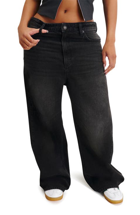 Women's Curvy Boyfriend Super Baggy Jean