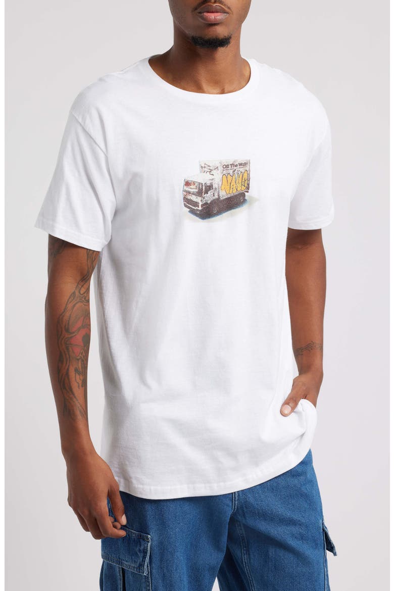 Special Delivery Graphic T-Shirt, Main, color, WHITE