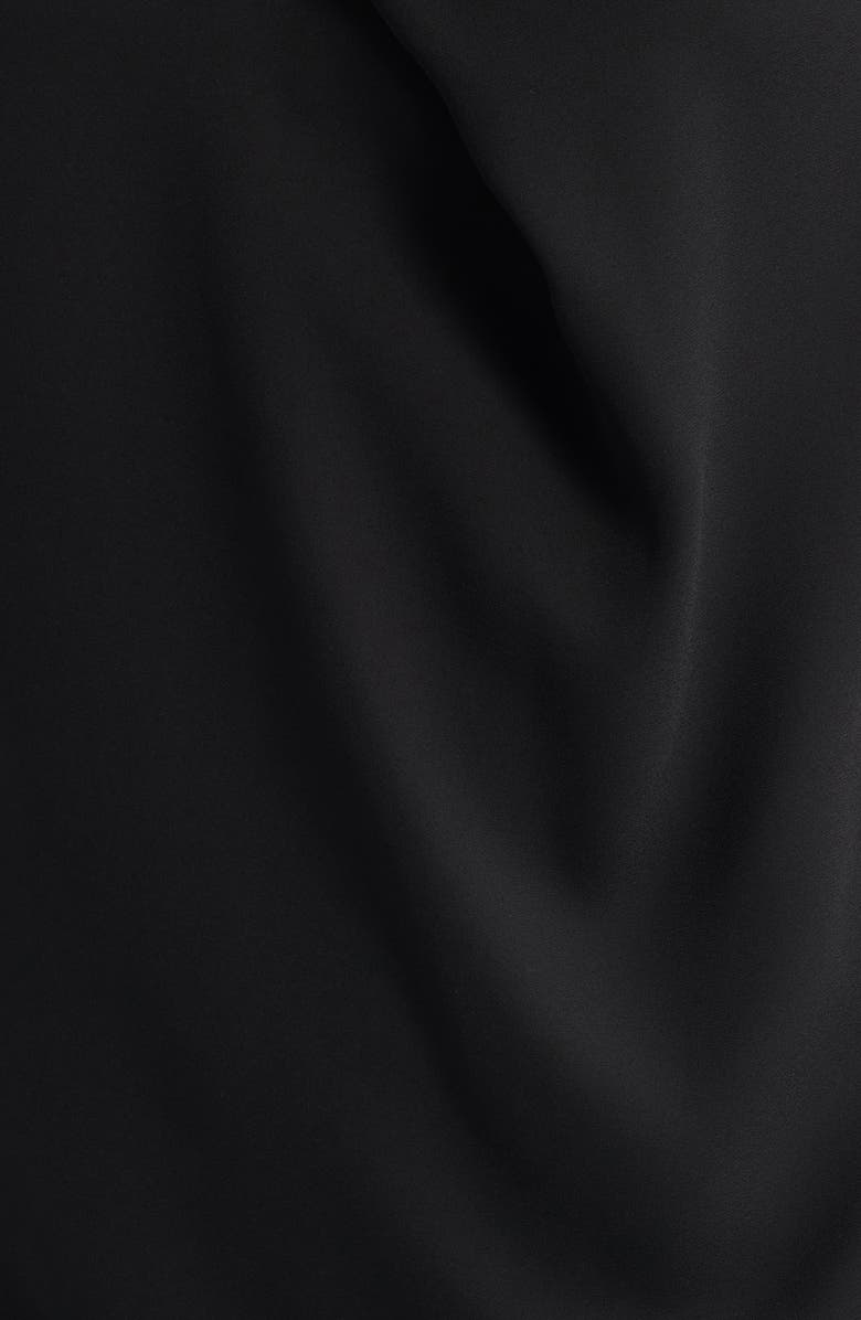 Anne Klein Asymmetric Sleeveless Cowl Neck Top, Alternate, color, Anne Black