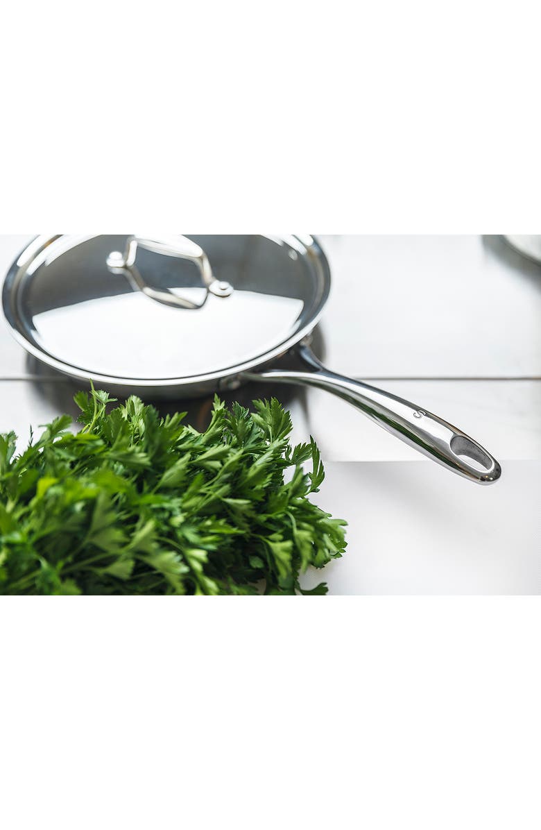 Sardel 10-Inch Nonstick Skillet with Lid, Alternate, color, 