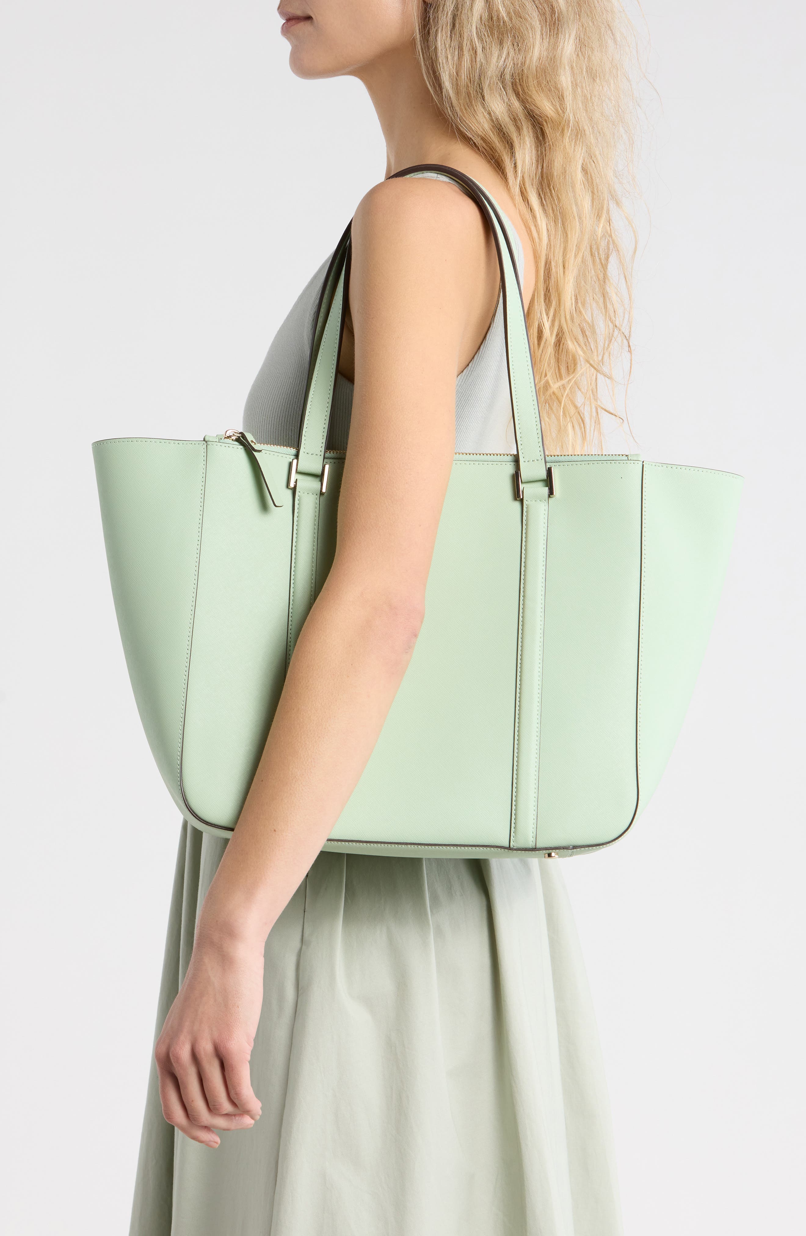 newbury lane briar tote, Alternate, color, PISTACHIO ICE