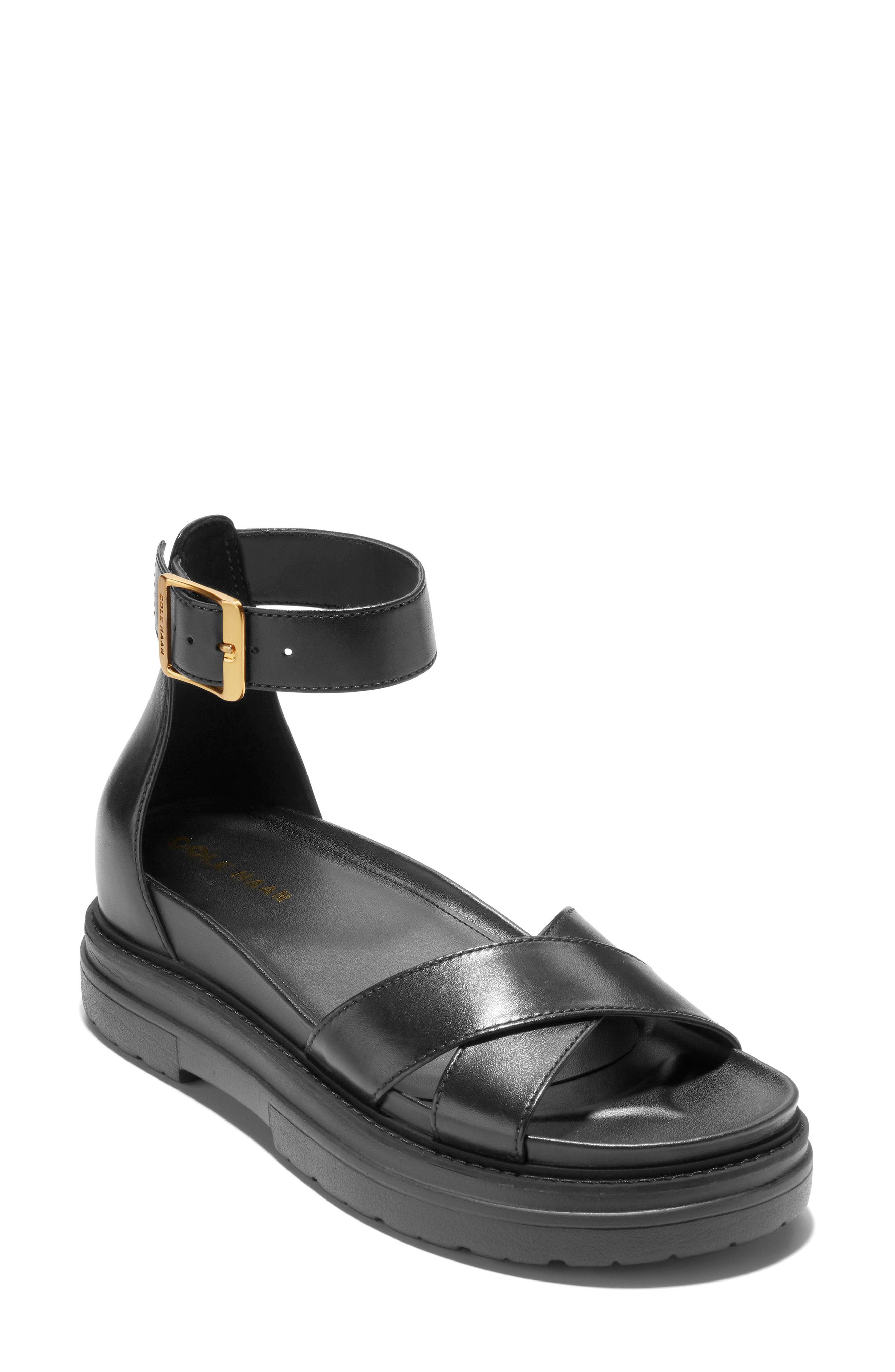 Cole Haan Fraya Ankle Strap Platform Sandal, Main, color, 
