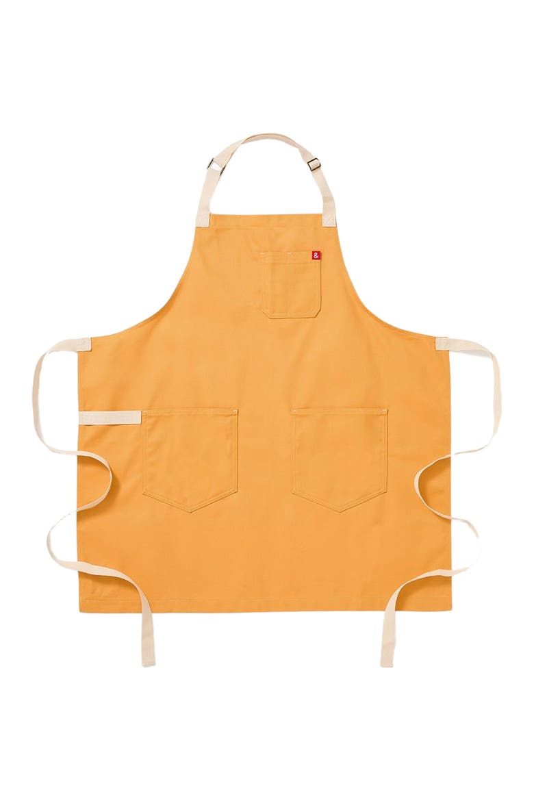 The Essential Apron - Egg Yolk Yellow, Main, color, Egg Yolk