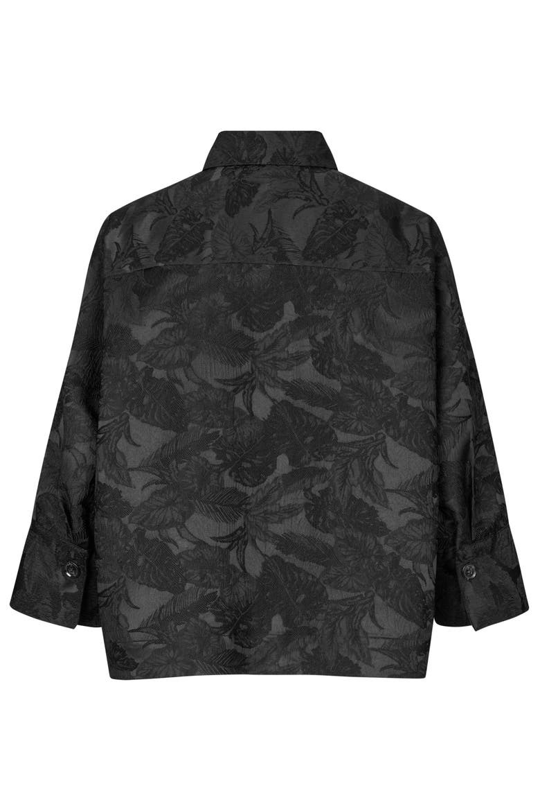 MaIdakaia Floral Jacket, Alternate, color, Black