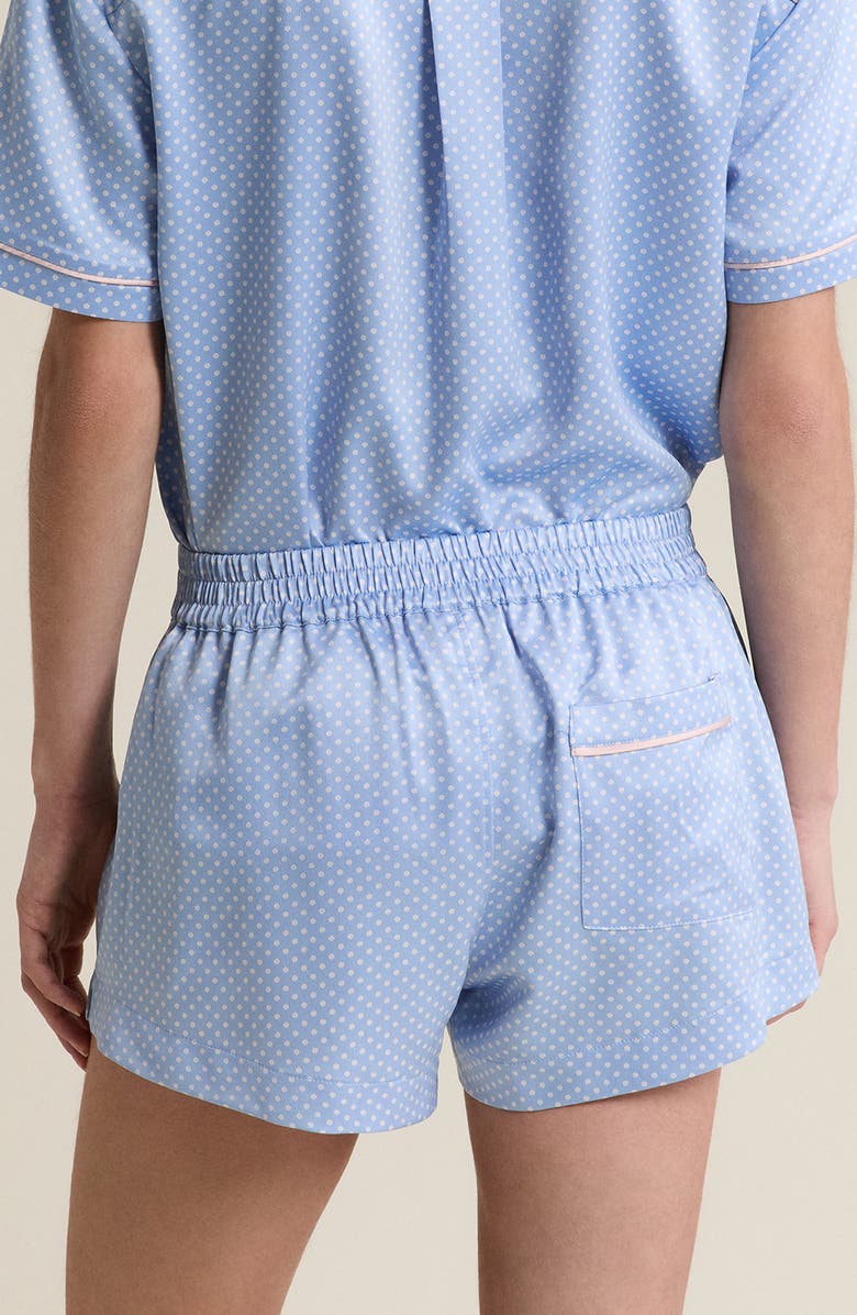 Etam Abel Pajama Shorts, Alternate, color, Printed Blue