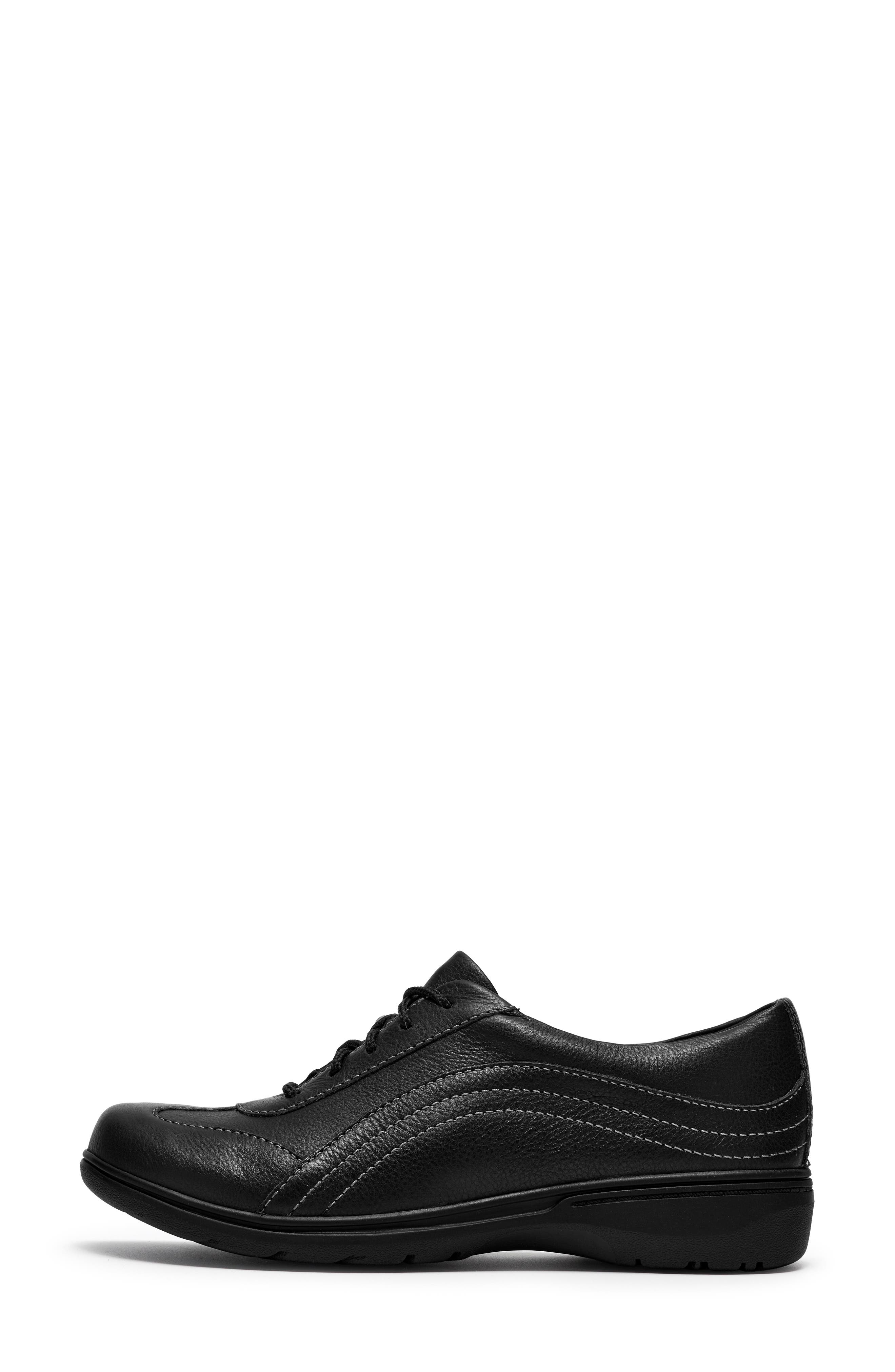 Carleigh Dream Casual Oxford -Wide Width Available, Alternate, color, BLACK LEATHER