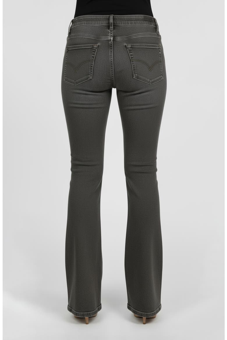 The Core Flare Leg Jeans, Alternate, color, BLACK