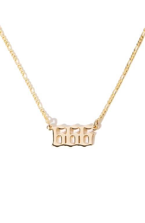 Child of Wild Angel Energy Pendant Necklace in Gold - 6  product