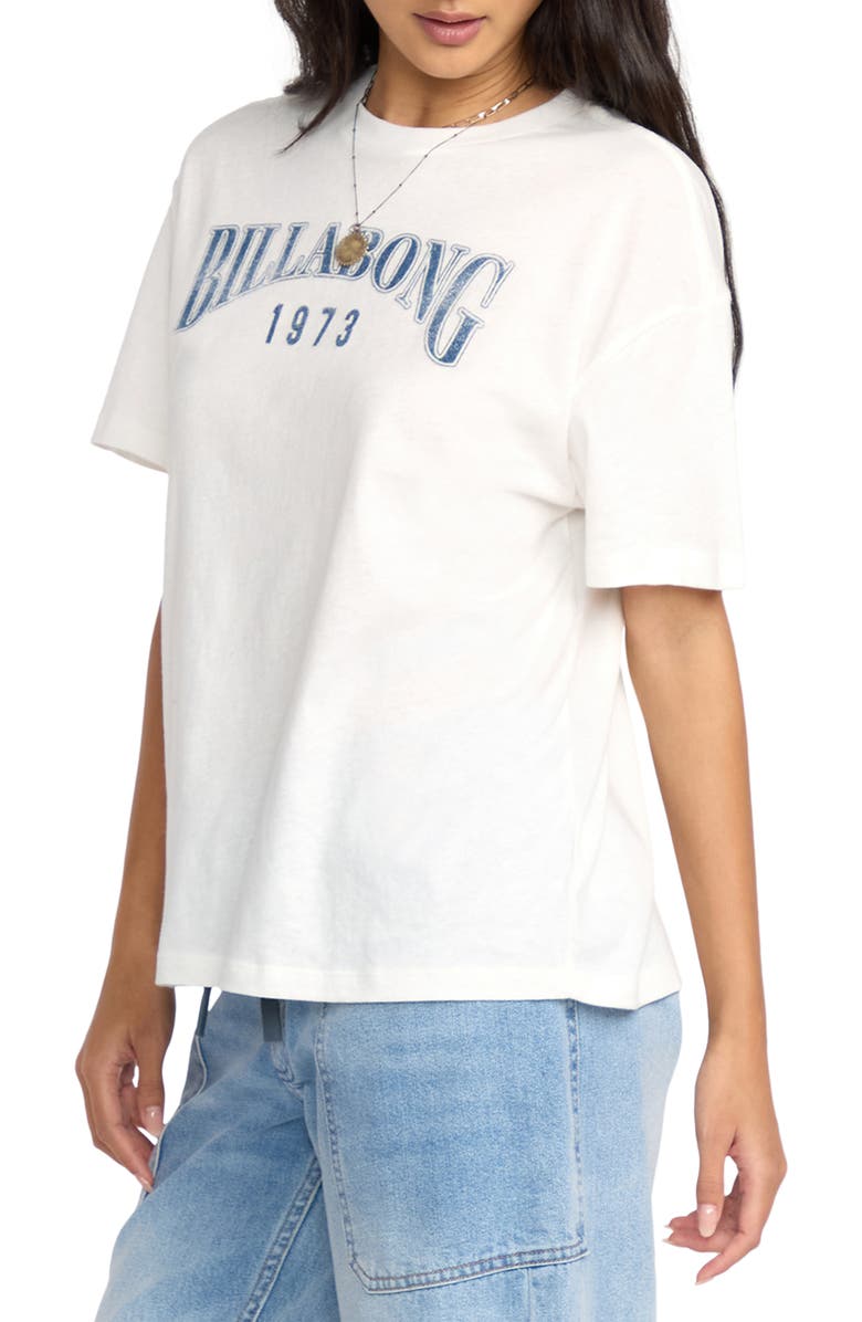 Billabong Happy Paths Cotton Graphic T-Shirt, Alternate, color, Stencil Wash