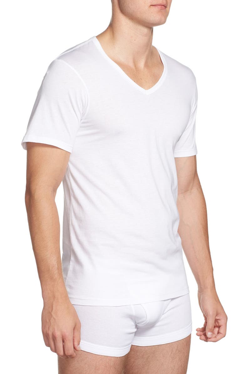 Calvin Klein Slim Fit 3-Pack Cotton T-Shirt, Alternate, color, 
