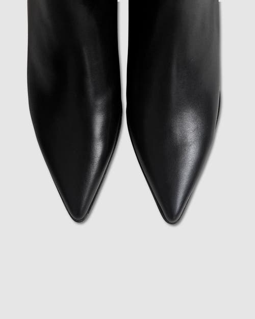 Mi/mai Kith Low Heel Ankle Boots In Black