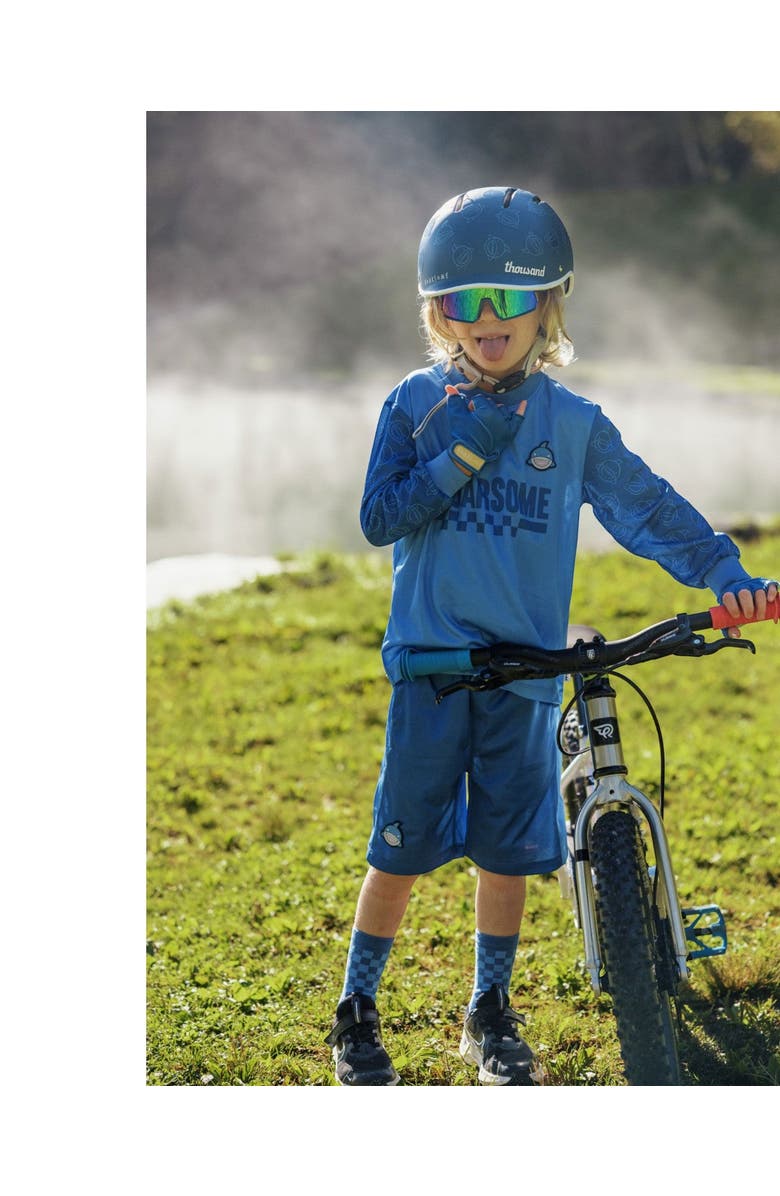 Roarsome Reef Riders Shorts, Alternate, color, Blue