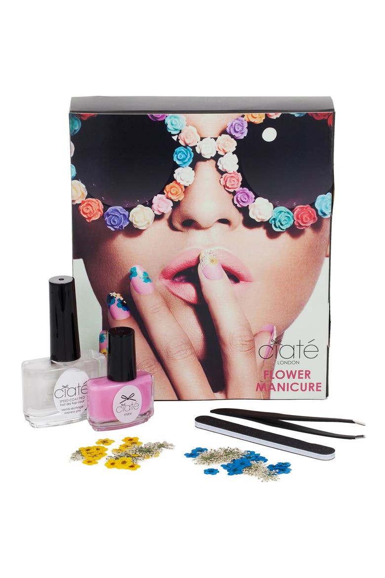'Flower Manicure - Strike-a-Posy' Set, Main, color, NO COLOR