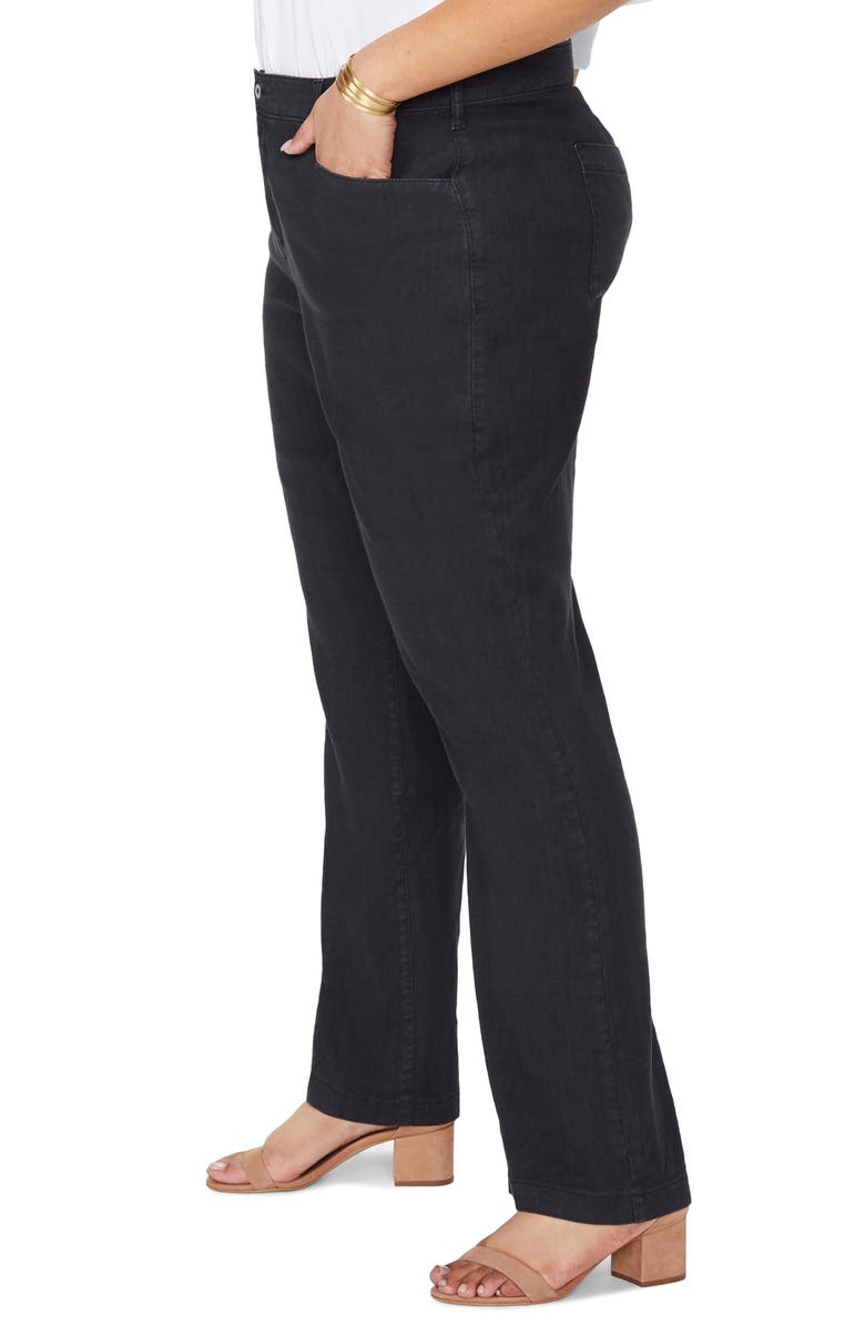 NYDJ Stretch Linen Blend Trousers, Alternate, color, 
