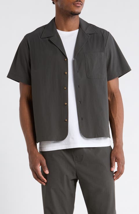 Tim Stretch Nylon Camp Shirt