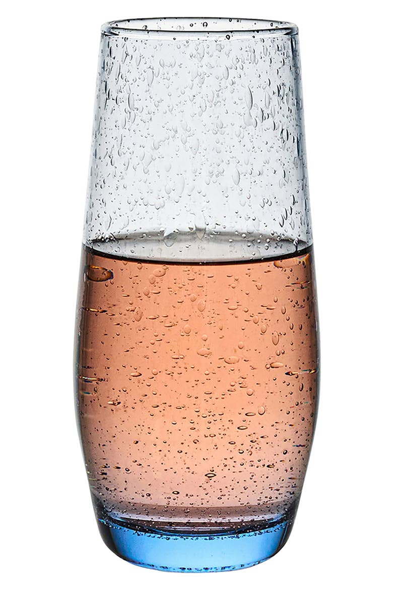 Provence Stemless Champagne Flute, Alternate, color, CHAMBRAY
