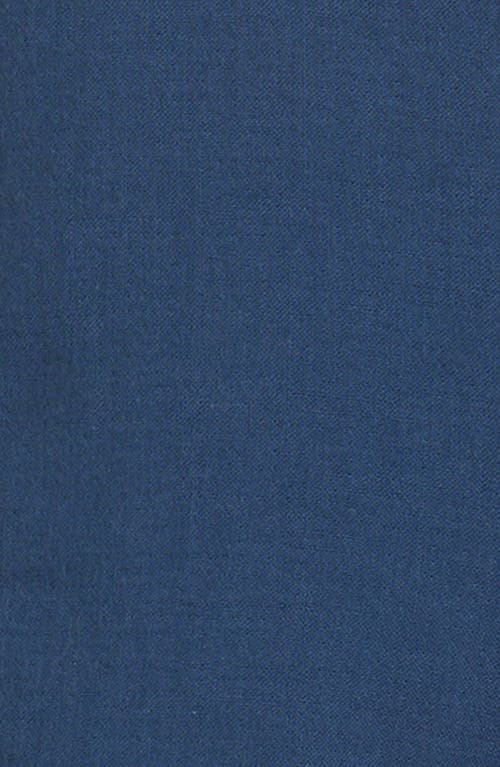 Nordstrom Cotton Bodysuit & Shortalls Set In Navy Denim Stripe- Navy Denim