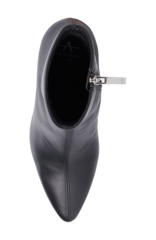 Aquatalia Pauletta Weatherproof Leather Boot In Black