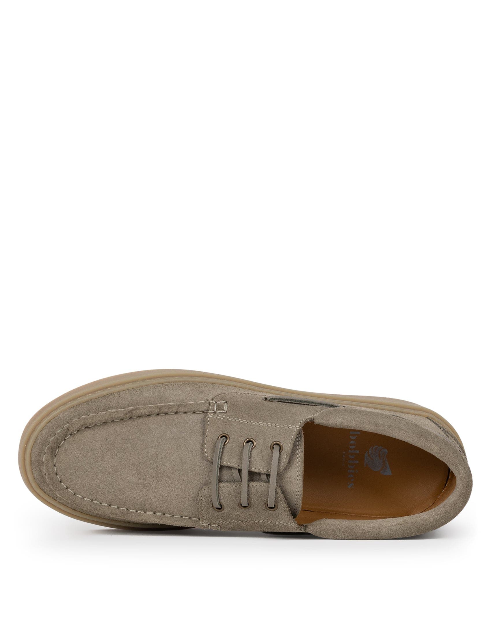 Ewan Boat Shoes, Alternate, color, Grey Green