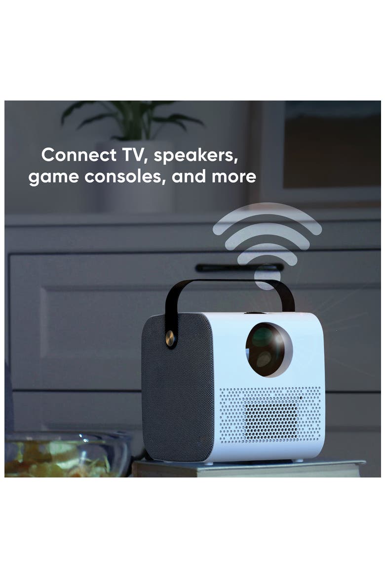 GoShow LED WiFi Projector, Alternate, color, WHITE