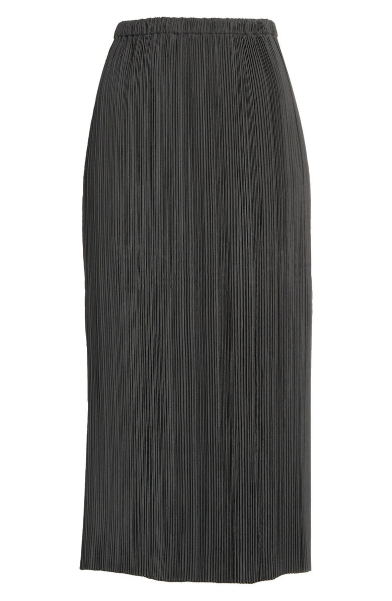 Club Monaco Plissé Midi Skirt, Alternate, color,