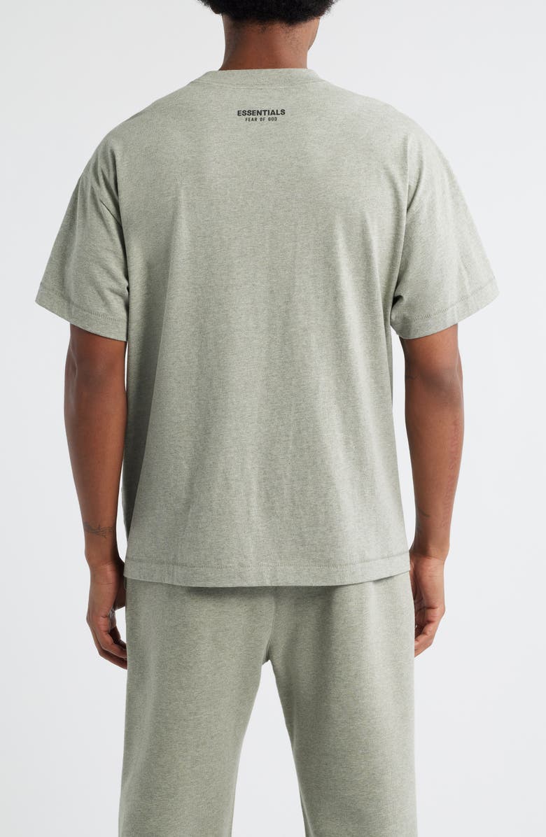Fear of God Essentials Vintage Fit Logo T-Shirt, Alternate, color, Concrete Heather