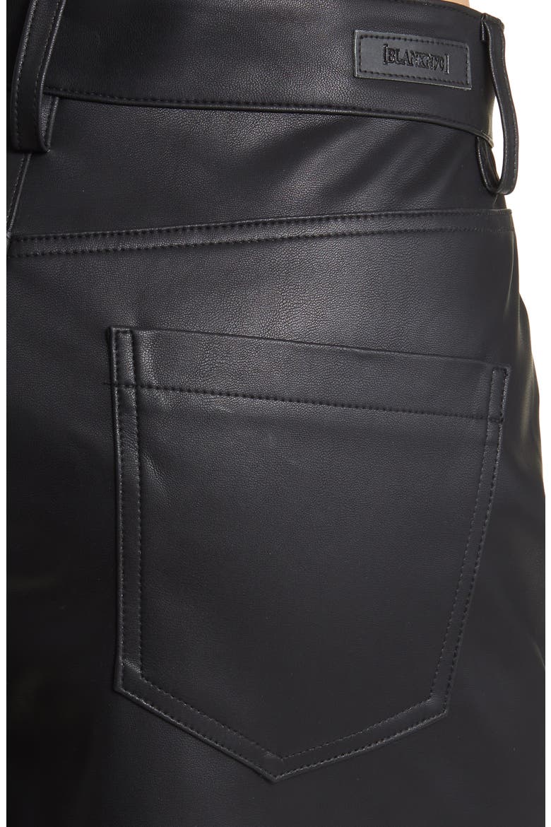 Faux Leather Skort, Alternate, color, EVENING ROUTINE