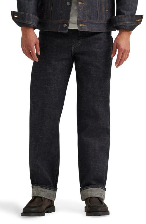 Lee 101 R Relaxed Straight Leg Jeans In Black
