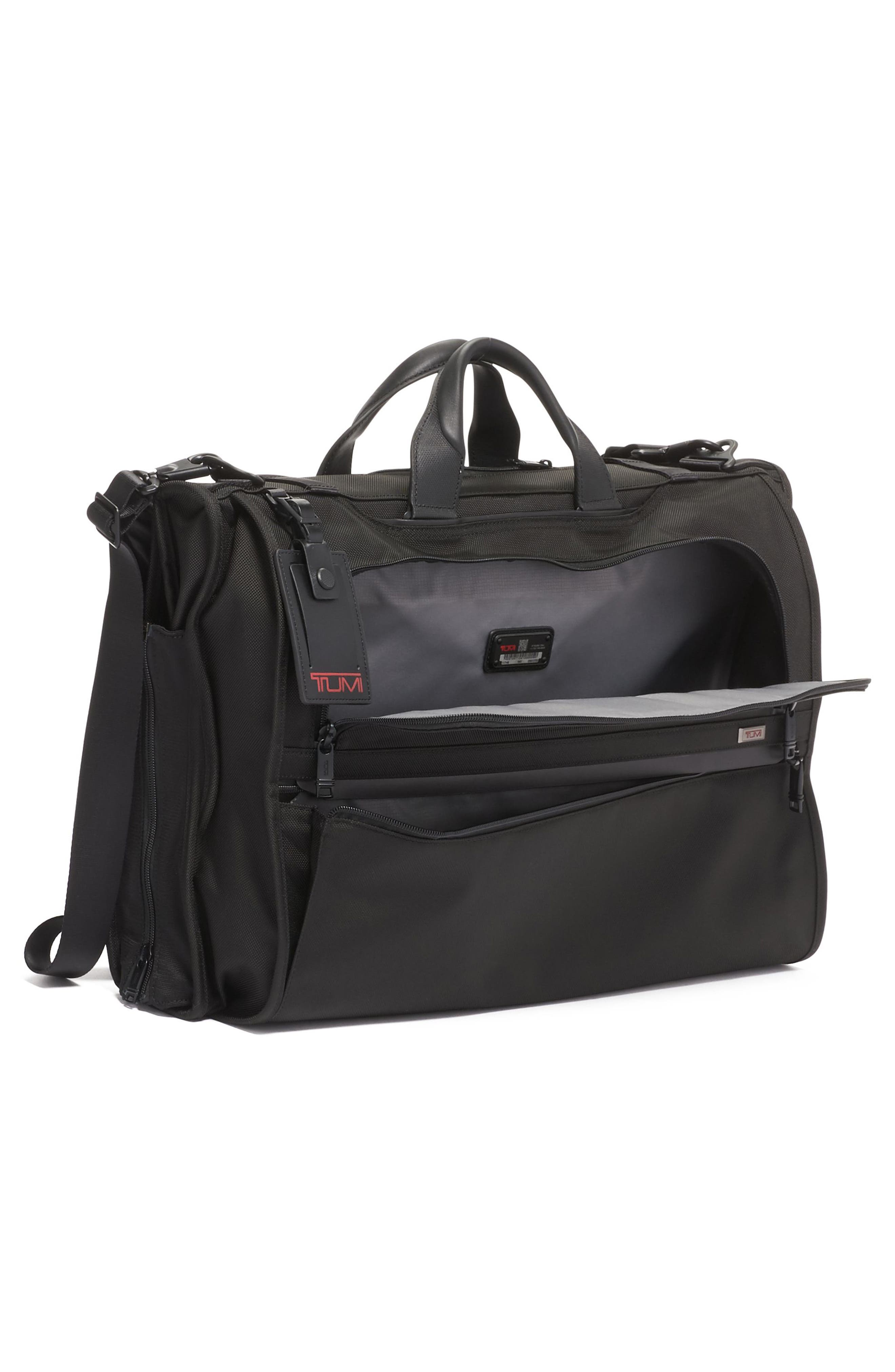 TUMI Alpha 3 Trifold 22-Inch Carry-On Garment Bag, Alternate, color, Black