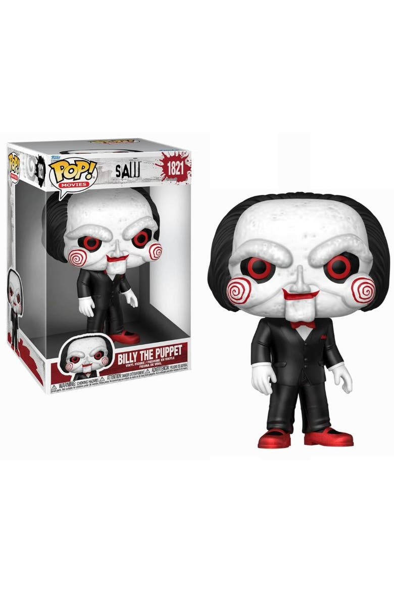 Billy (Saw) Funko Pop! Jumbo Horror Movies, Main, color, Multi-Color