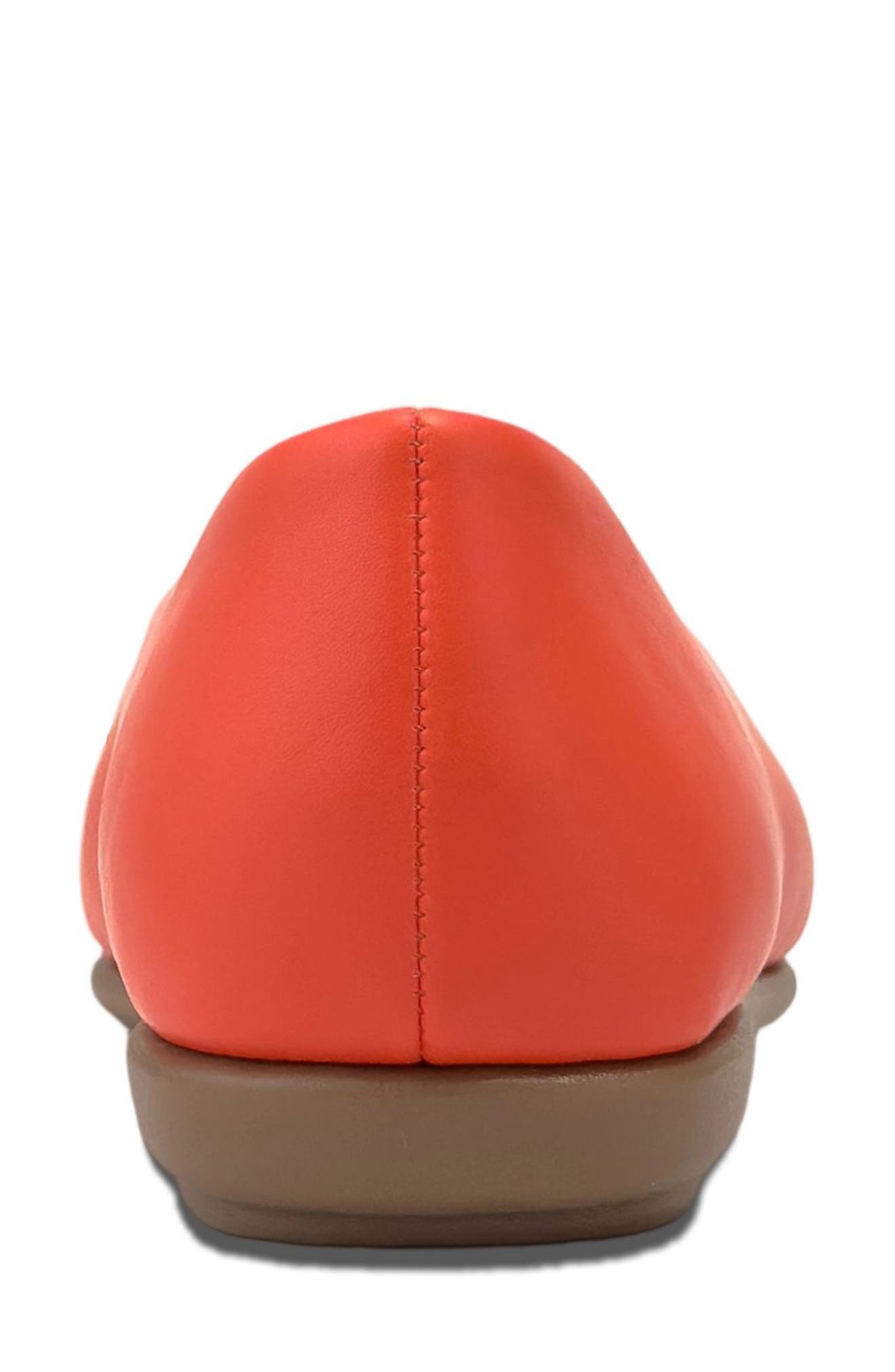 Bell Ballet Flat - Wide Width Available, Alternate, color, ORANGE