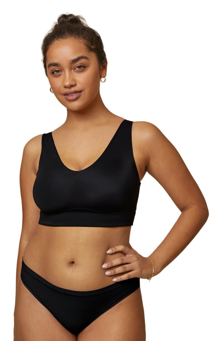 Harper Wilde Bliss Bralette, Main, color, Black