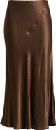 Rails Anya Satin Midi Skirt