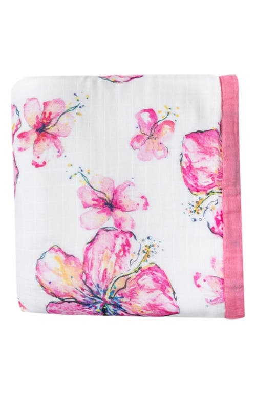 Coco Moon Hibiscus Quilt in Pink  product