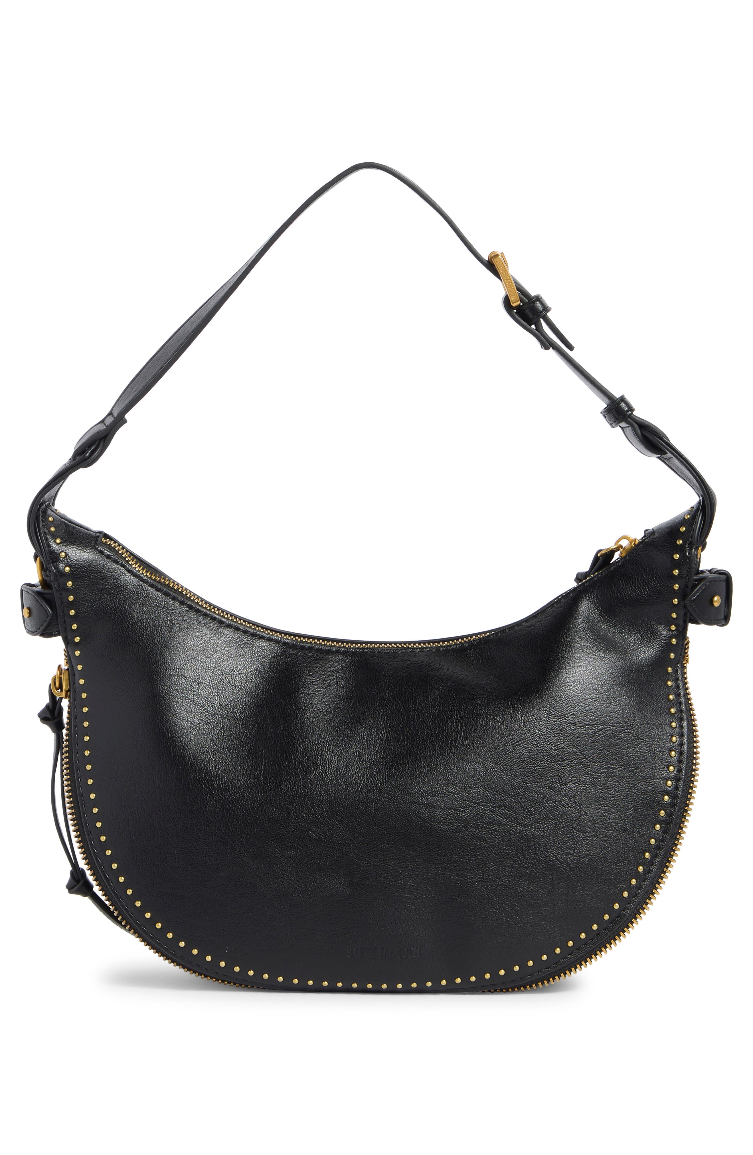 Steve Madden Ally Studded Shoulder Bag, Alternate, color, 