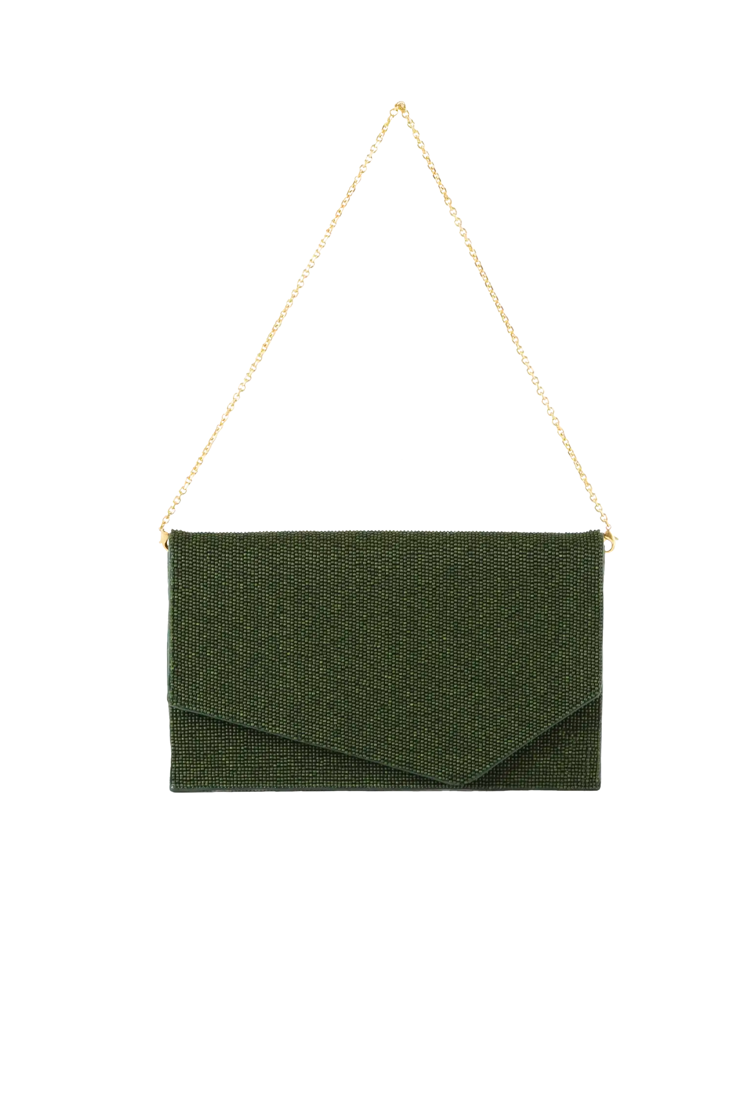 1AM Beads Envelope Bag, Alternate, color, Emerald Green