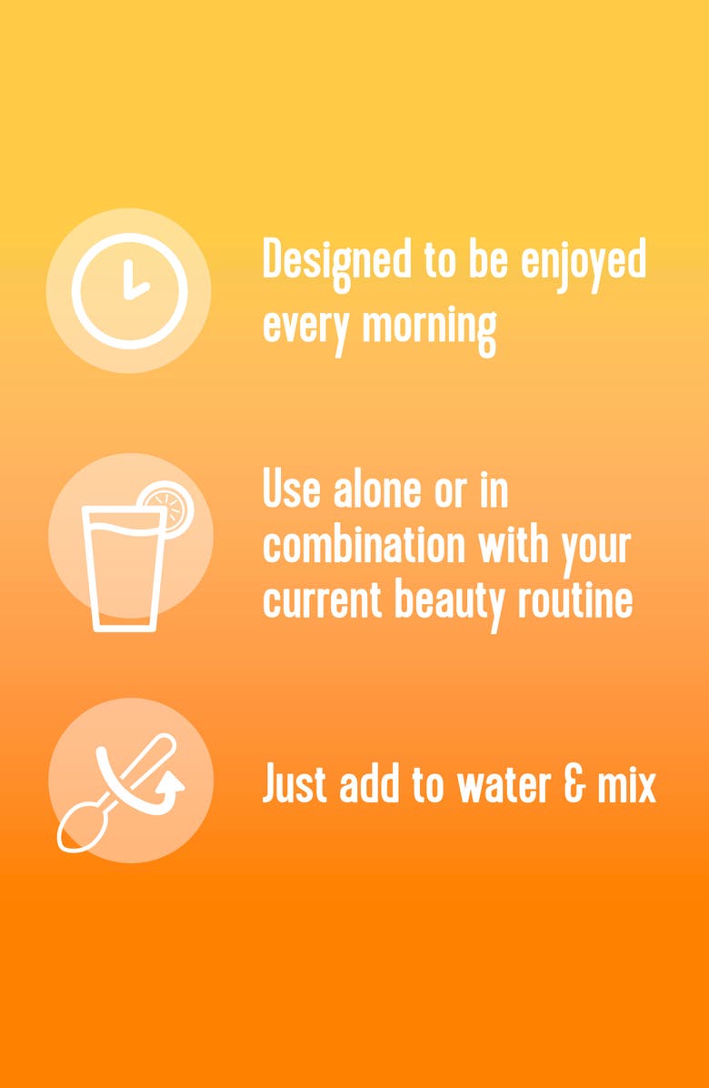 Vital Proteins Morning Get Up & Glow Collagen Dietary Supplement Powder, Alternate, color, 