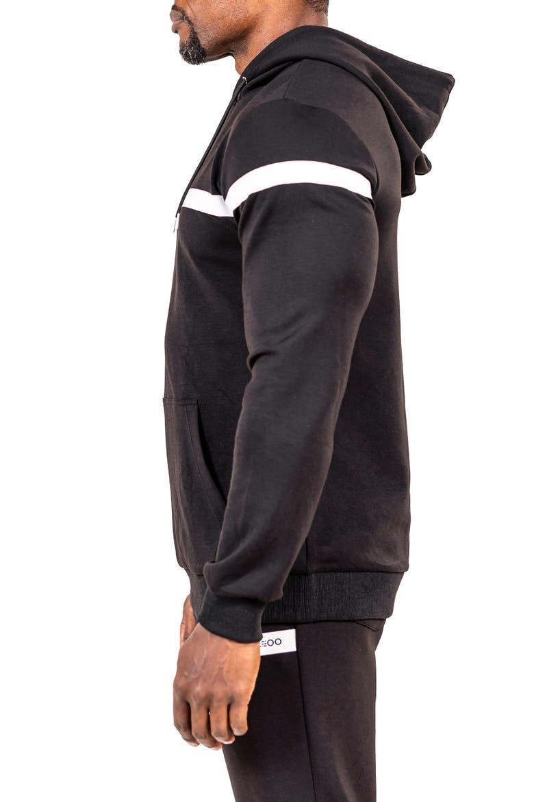 Marthyr Logo Hoodie, Alternate, color, BLACK
