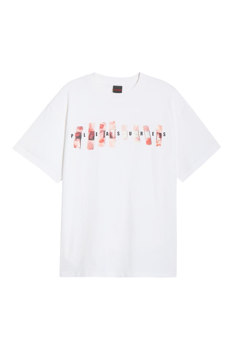 Wounded Graphic Print T-Shirt, Alternate, color, WHITE