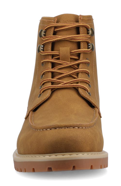 Vance Co. Vance Co Zeus Lace-up Boot In Neutral