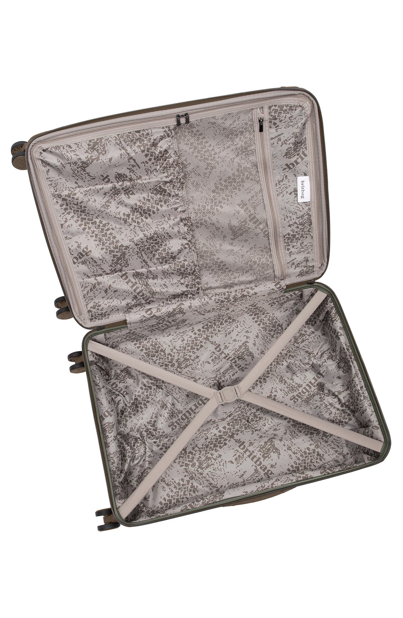 Britbag Stonesfield 21-Inch Hardside Carry-On Spinner Luggage, Alternate, color, Grape Leaf