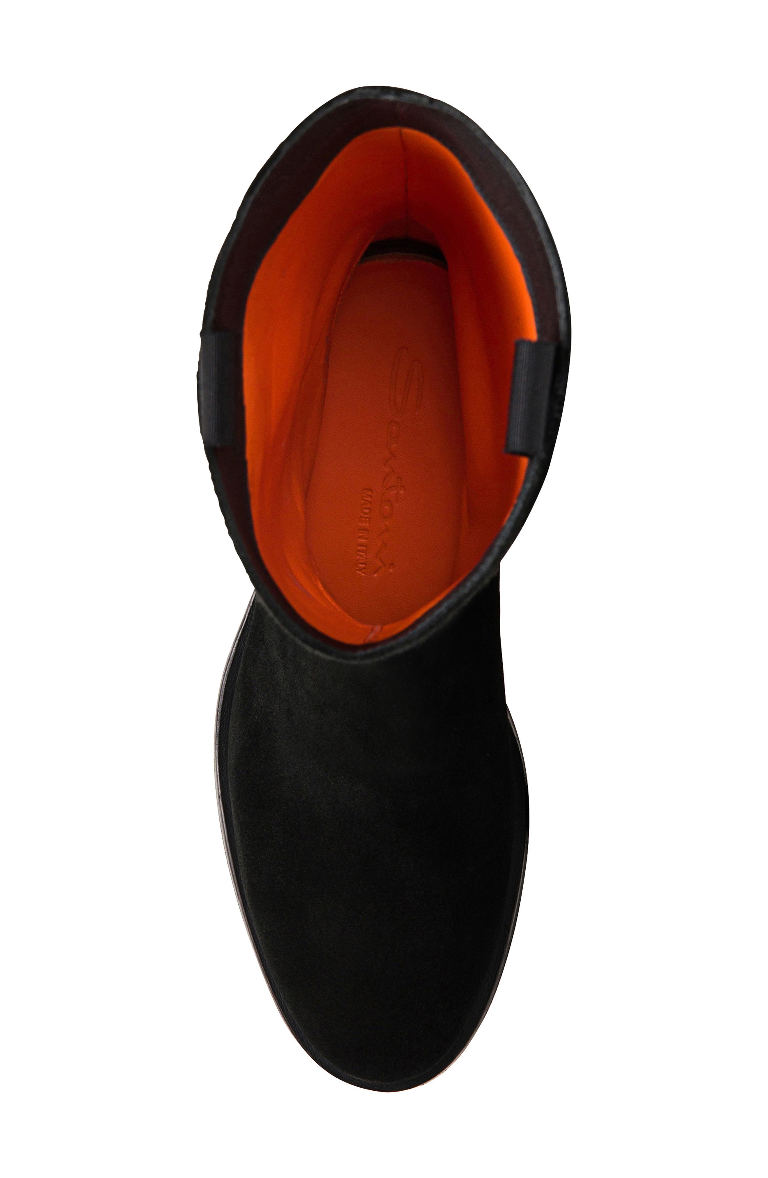 Suede boot, Alternate, color, BLACK-N01