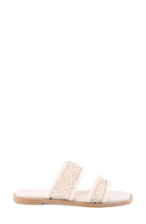 Shop Seychelles Water Lilly Slide Sandal In Off White