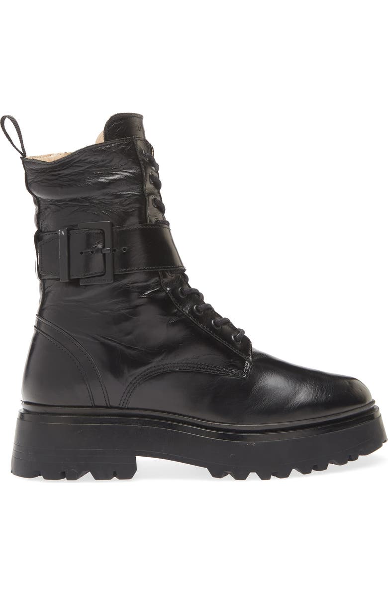 AllSaints Onyx Lug Sole Boot, Alternate, color,